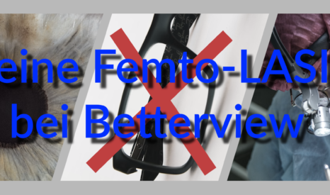 Bye-Bye Brille, hallo Durchblick: Meine Femto-LASIK